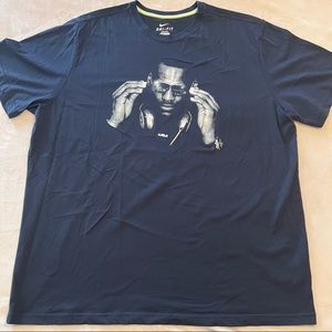 NWOT Nike Drifit Mens Black LeBron Beats by Dre TShirt 3XL